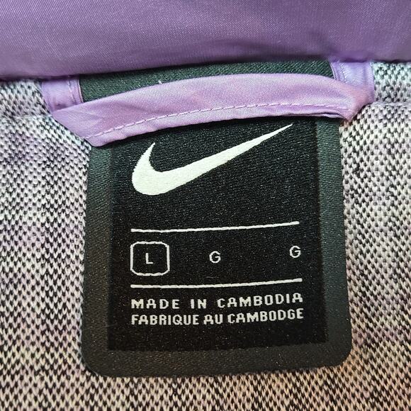 Nike City Ready 1/4 Zip Jacket Women's Purple Black Size Large - Picture 5 of 9